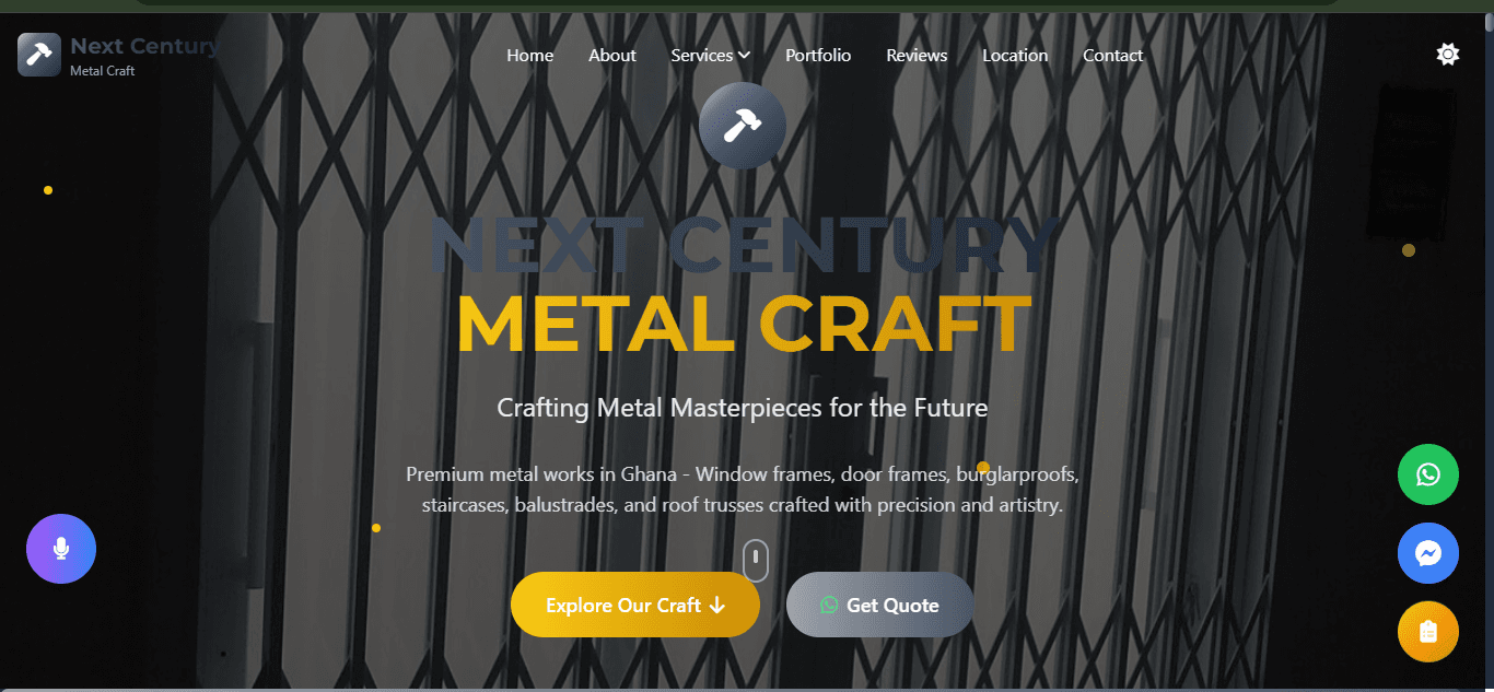 Metal AR Interface